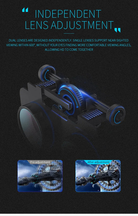 VR Shinecon Viar Bicchieri di Realtà Virtuale 3D Per il iPhone Android Smart Phone Smartphone Auricolare Occhiali Casco Casque Video Gioco