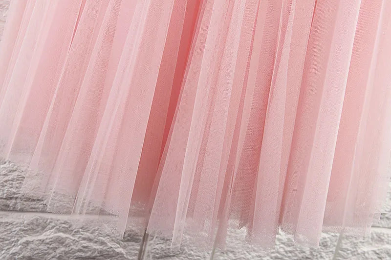 Gonne in Tulle TingYiLi a 4 strati gonna da donna in Tulle nero grigio bianco adulto gonna longuette a pieghe elastica a vita alta