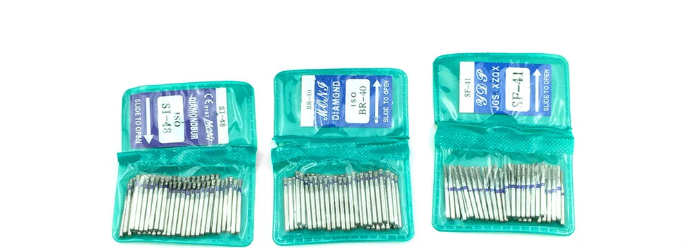 Frese dentali diamantate FG ad alta velocità per lucidare levigare i lucidatrici dei denti