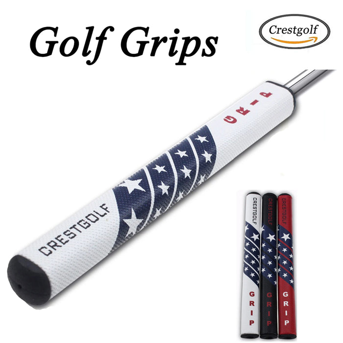 CRESTGOLF Nuove mazze da golf Grip 2.0 Golf Putter Grip Star Pattern PU Golf Grip Antiscivolo Golf Grip Sostituzione 1 pezzo