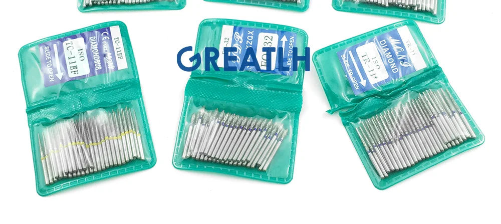 Frese dentali diamantate FG ad alta velocità per lucidare levigare i lucidatrici dei denti