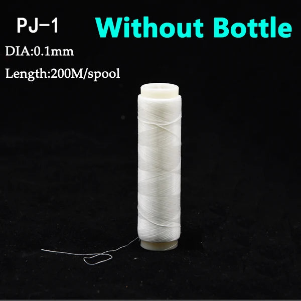 1pc PJ1/2/3/4/5/7 Poliestere ad alta resistenza Esca Filo elastico Bobina Accessori per la pesca in mare Affrontare Linea di esche da pesca invisibile