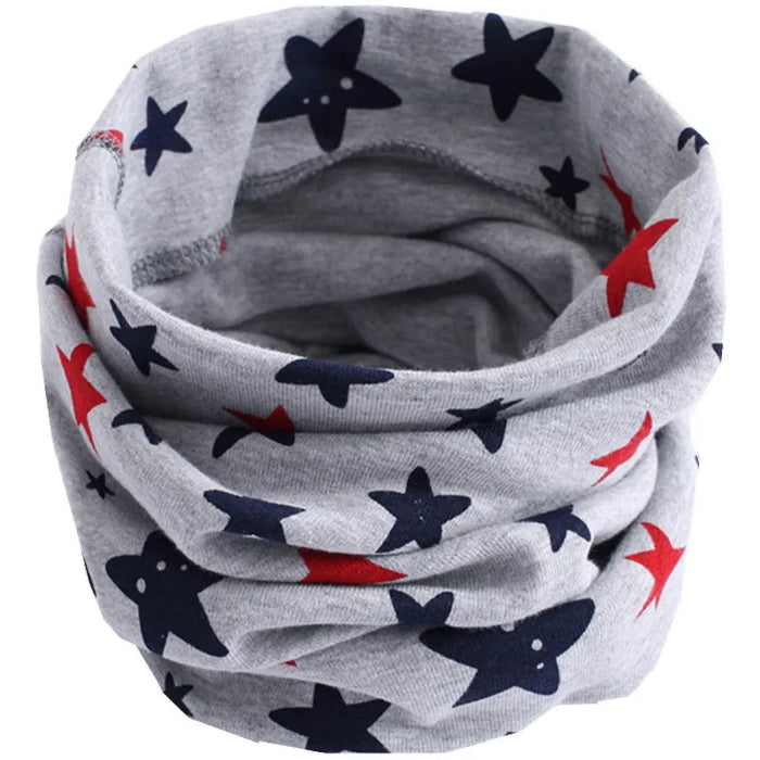 2024 Nuova Primavera Autunno Bambini Sciarpa Moda Bambini Bambino Sciarpa di cotone Ragazzi Ragazze O Ring Sciarpa Bambini Collare Bambino Sciarpa al collo