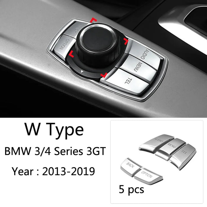Per BMW Serie 3 4 3GT F30 F31 F32 F34 F36 316li 320li Accessori Auto Pannello di Controllo Del Cambio Striscia decorativa di copertura trim