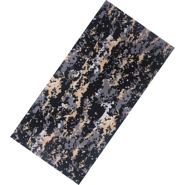 Nuova bandana multifunzionale fascia per capelli anello sciarpa al collo foglie mimetiche sciarpa magica tubolare senza cuciture regalo per il bambino