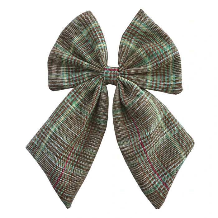 Fiocchi per capelli in cotone e lino Boutique Fermagli per capelli Neonate Donne Grandi mollette per fiocco da marinaio Fermagli per capelli Accessori per capelli Copricapo