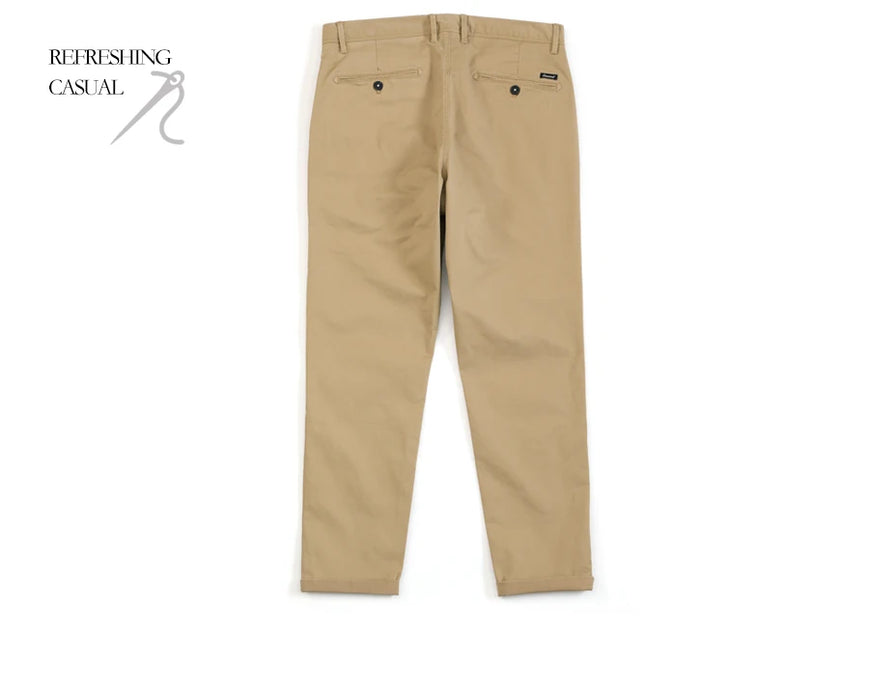 SIMWOOD 2024 autunno nuovi pantaloni Casual da uomo in cotone Slim Fit Chinos moda pantaloni abbigliamento maschile di marca Plus Size Pant 482