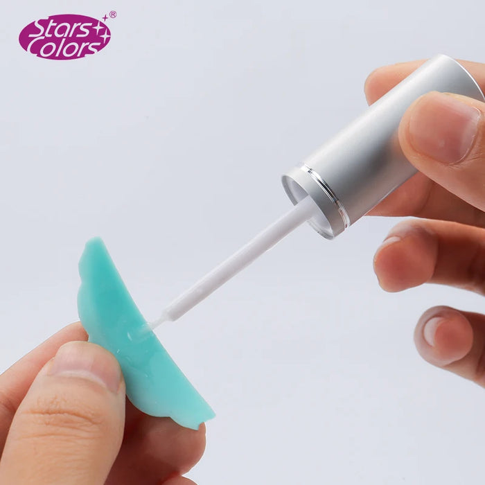 Colla per ciglia da 7 ml Colla adesiva per permanente per ciglia trasparente Strumenti per sollevamento ciglia