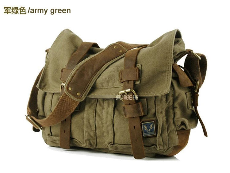 SONO LEGEND Will Smith Tela + Borsa a tracolla da uomo in vera pelle Borsa a tracolla in tela da uomo Borsa a tracolla Borsa casual a tracolla