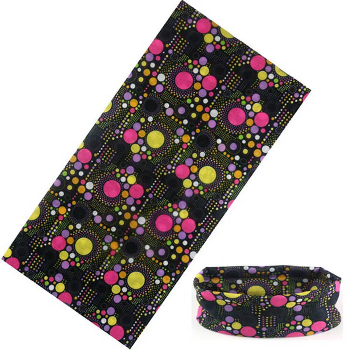 Nuova bandana multifunzionale fascia per capelli anello sciarpa al collo foglie mimetiche sciarpa magica tubolare senza cuciture regalo per il bambino