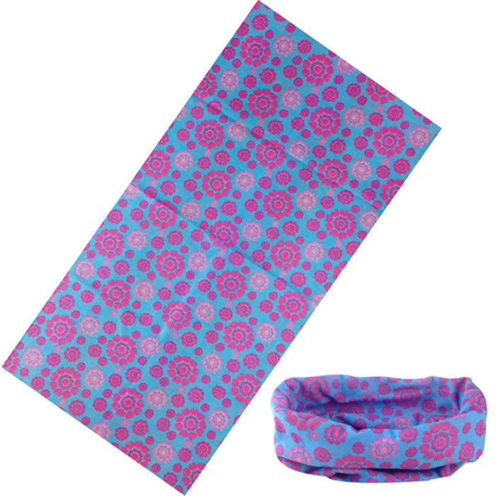 Nuova bandana multifunzionale fascia per capelli anello sciarpa al collo foglie mimetiche sciarpa magica tubolare senza cuciture regalo per il bambino