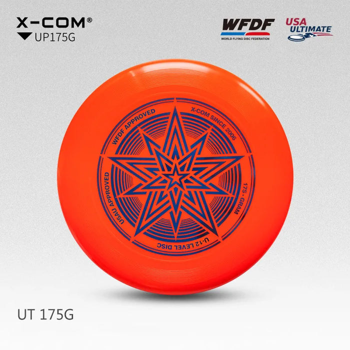 X-COM Professionale Ultimate Disco Volante Certificato da WFDF Per Ultimo Disco Concorrenza di Sport 175g