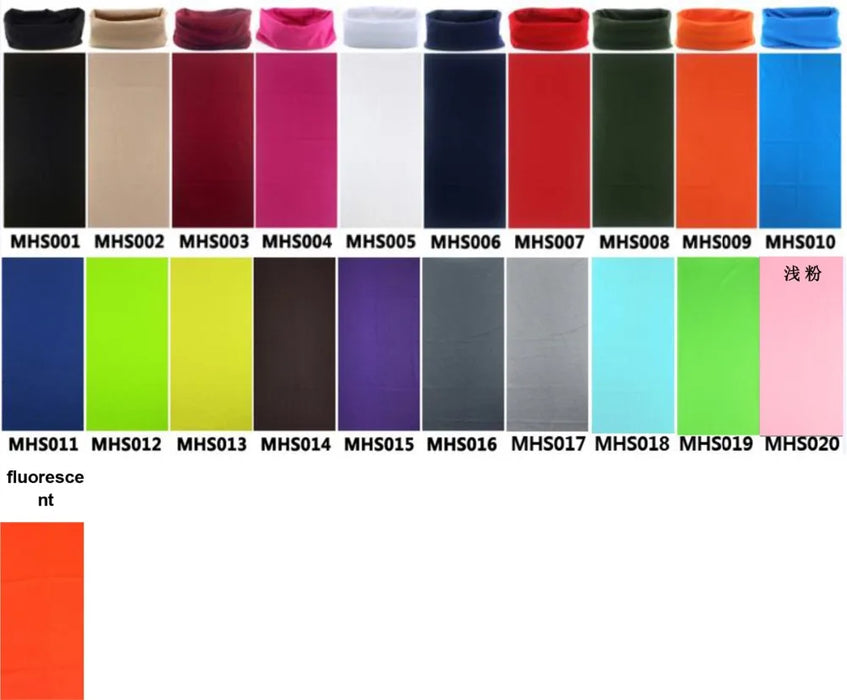 Nuova bandana multifunzionale fascia per capelli anello sciarpa al collo foglie mimetiche sciarpa magica tubolare senza cuciture regalo per il bambino