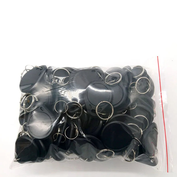 Portachiavi con tag RFID UID da 100 pezzi per blocco scrivibile da 13,56 MHz 0 HF ISO14443A utilizzato per copiare le carte