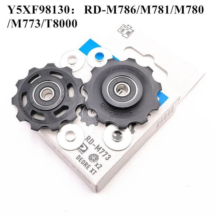 Set puleggia deragliatore posteriore Shimano 4700/5800/6800/R8000/M4000/M610/M6000/M7000/M780/M8000/6700/Deore/XT/SLX/Ultegra/105/GRX
