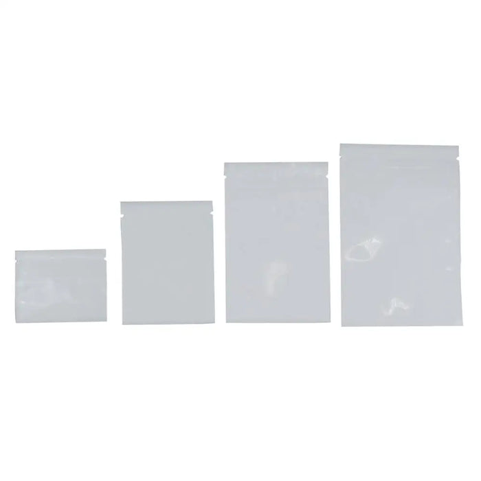 100 sacchetti colorati con chiusura a zip in foglio di alimentazione superiore, sacchetti per alimenti, sacchetti in foglio di alluminio Mylar, sacchetti per tè, sacchetti per alimenti