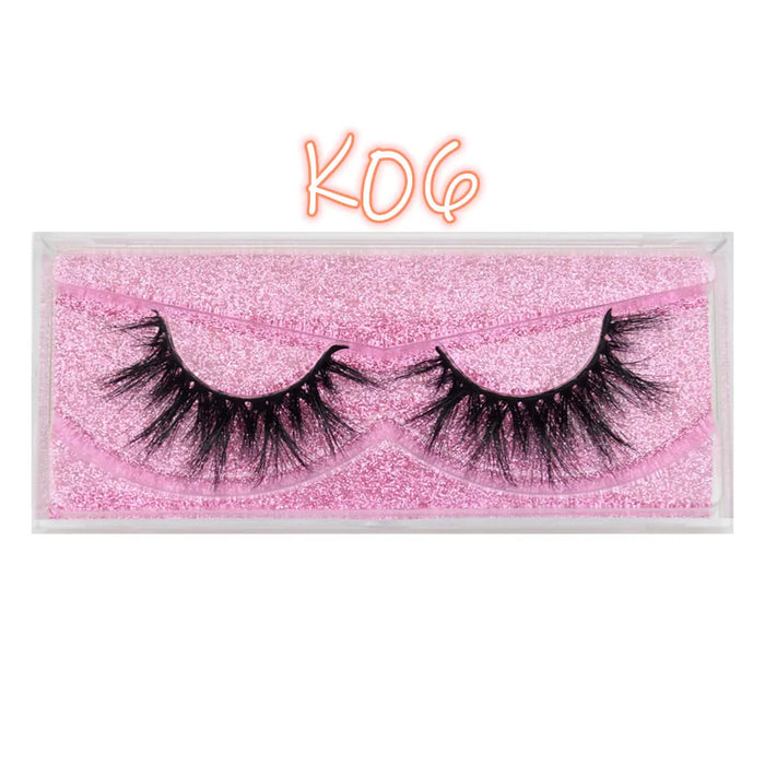 Ciglia Visofree Ciglia di visone 3D volume naturale fatto a mano ciglia morbide estensione ciglia lunghe ciglia di visone reale per il trucco E01