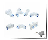 300CC 450CC 800CC 1500CC RO Sistema di Acqua di Scarico Regolatore di Flusso Limitatore 1/4 "OD Tubo Ad Osmosi Inversa Tubo Rapido Fittiing