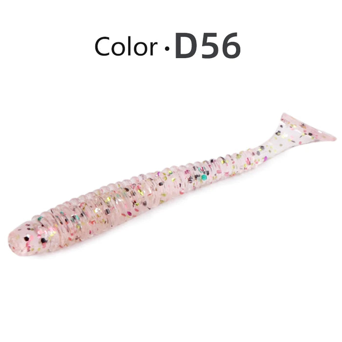 MEREDITH Swing Impact Esche da pesca 55mm 65mm 75mm Pesca Esche morbide Pesca in mare Leurre Souple Esche in silicone Esca