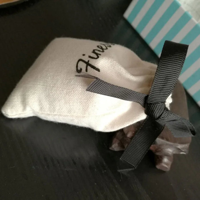 Piccoli sacchetti regalo in cotone bianco 5x7 cm 8x10 cm 9x12 cm Sacco bomboniera per caramelle per feste Borsa personalizzata con coulisse in mussola Custodia con logo per gioielli