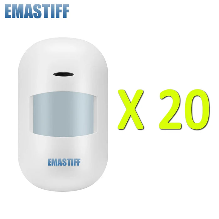 Rilevatore di allarme GSM con sensore di movimento PIR a infrarossi passivi intelligente wireless per la sicurezza del sistema di allarme antifurto domestico