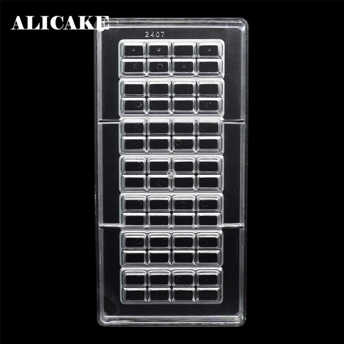 Stampo per cioccolato in policarbonato Stampi professionali per caramelle Bonbon Bar Stampo acrilico Dolciumi Cottura Pasticceria Utensili da forno