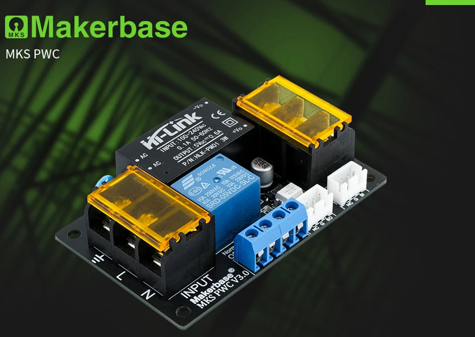 Makerbase MKS PWC di Monitoraggio di Alimentazione auto Power off Ha Continuato a Giocare Modulo automaticamente messo fuori di potere rilevare 3D parti della stampante