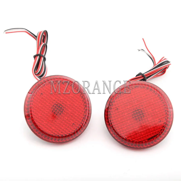 2 pezzi LED lampada di avvertimento arresto freno per Nissan/Qashqai/Trail per Toyota/Corolla coda paraurti posteriore riflettore fendinebbia super luminoso