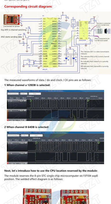 Cella di carico TZT 1KG 5KG 10KG 20KG HX711 Modulo AD Sensore di peso Bilancia elettronica Sensore di pressione di pesatura in lega di alluminio