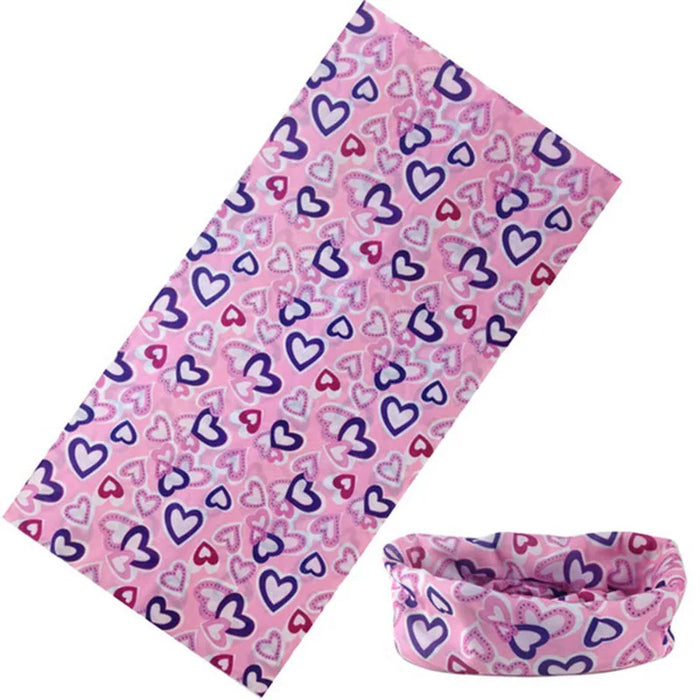 Nuova bandana multifunzionale fascia per capelli anello sciarpa al collo foglie mimetiche sciarpa magica tubolare senza cuciture regalo per il bambino