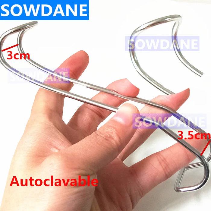 1 pezzo impianto dentale divaricatore labbra e guance strumento ortodontico chirurgico apri bocca autoclavabile in acciaio inossidabile