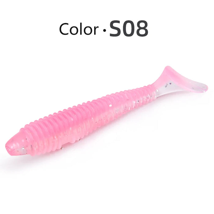 Hy Swing Impact FAT Fishing Lures 75mm 85mm 180mm Paddle Tail esche Wobbler Fishing soft Lure per bass Silicone Bait