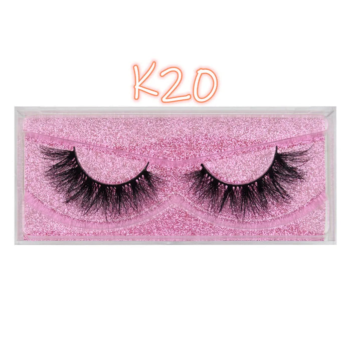 Ciglia Visofree Ciglia di visone 3D volume naturale fatto a mano ciglia morbide estensione ciglia lunghe ciglia di visone reale per il trucco E01