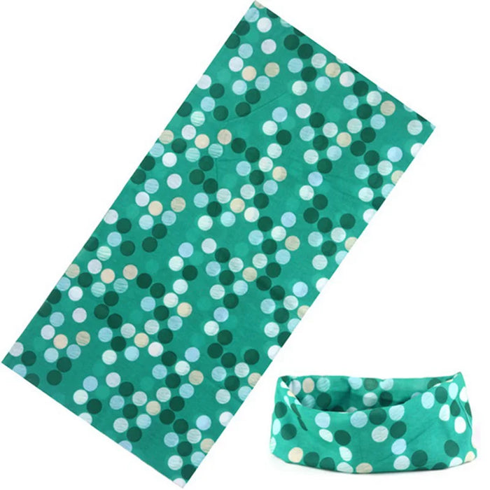 Nuova bandana multifunzionale fascia per capelli anello sciarpa al collo foglie mimetiche sciarpa magica tubolare senza cuciture regalo per il bambino