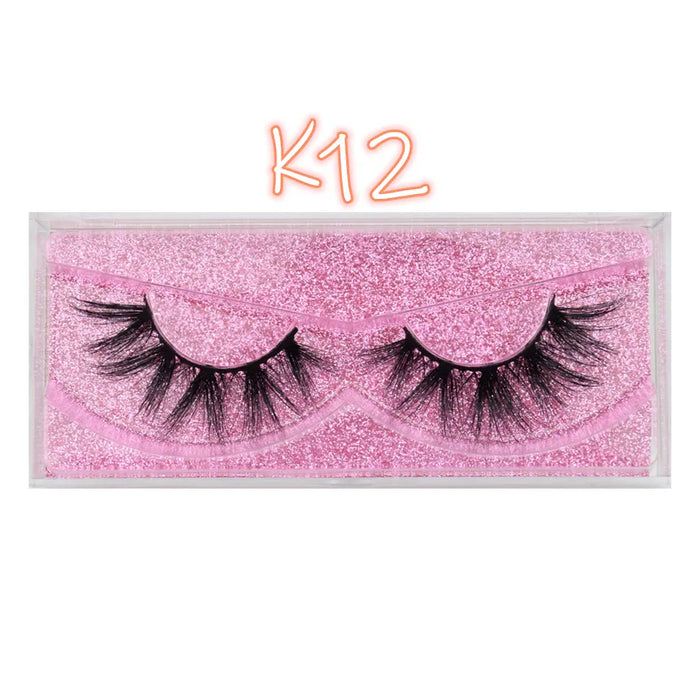 Ciglia Visofree Ciglia di visone 3D volume naturale fatto a mano ciglia morbide estensione ciglia lunghe ciglia di visone reale per il trucco E01