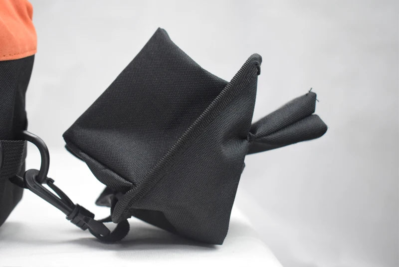 Borsa per pistola da tiro da cecchino Borsa anteriore posteriore Supporto per bersaglio Supporto per fucile Panca per sacchi di sabbia Poggia fucile da caccia non riempito Accessori softair