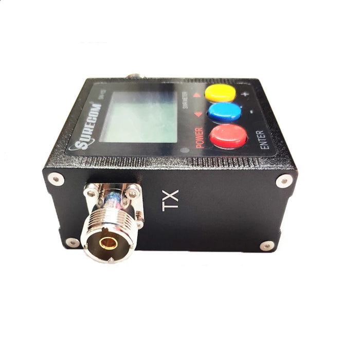 VHF/UHF di Digital di SURECOM 125-525 Mhz del tester di SWR di potere SW-102 per la Radio bidirezionale SW102