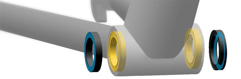 6802-2RS cuscinetto inossidabile 15*24*5mm (1 PC), mozzo per bicicletta anteriore 6802 RS, mozzi posteriori, ruota 15 24 5 cuscinetti a sfere in ceramica