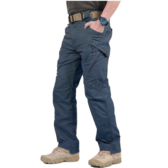 Pantaloni Cargo tattici IX9 City uomo combattimento SWAT pantaloni militari militari cotone molte tasche pantaloni Casual uomo flessibile elasticizzato XXXL