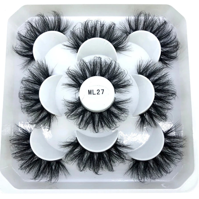 2023 Nuovo 5 paia ciglia finte naturali ciglia finte trucco lungo ciglia di visone 3d estensione ciglia ciglia di visone ciglia corte