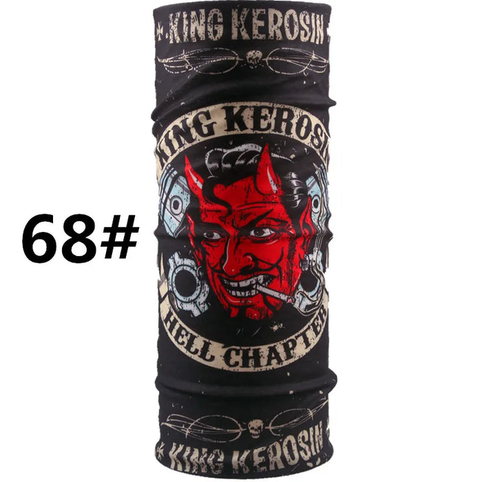 New Fashion Fascia per capelli Sciarpa Anello magico Collo Drago Bandana Varietà Turbante Cappuccio Multi funzione Tubolare senza cuciture per moto