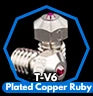 Trianglelab Ugello MK8 in ottone di alta qualità per stampanti 3D hotend Filamento da 1,75 mm J-testa cr10 blocco termico ender3 hotend m6 Filettatura