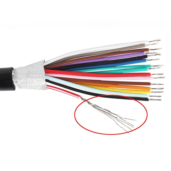 OBD2 16Pin Maschio Connettore Per ELM327 Adattatore di Estensione Cavo OBD OBDII EOBD ODB2 16 Pin OBD 2 Adattatore di Apertura Cavo Femmina