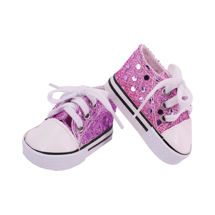 Scarpe da bambola Vestiti Stivali fatti a mano Scarpe da 7 cm per 18 pollici americani e 43 cm Accessori per bambole appena nate per la generazione di giocattoli per ragazze fai da te