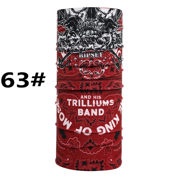 New Fashion Fascia per capelli Sciarpa Anello magico Collo Drago Bandana Varietà Turbante Cappuccio Multi funzione Tubolare senza cuciture per moto