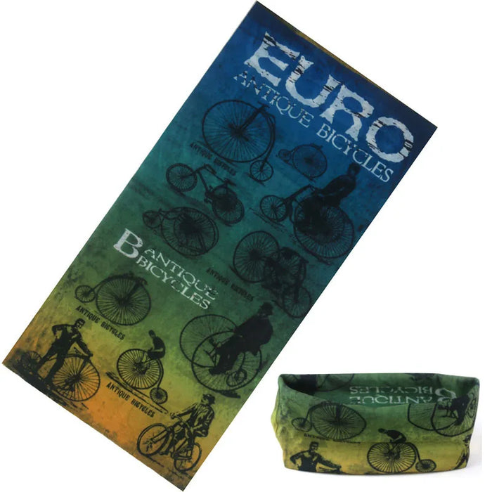 Sciarpa al collo con anello magico con teschio Fascia per capelli Bandana multifunzionale Viso Tubo tubolare senza cuciture Sciarpe unisex per uomo donna