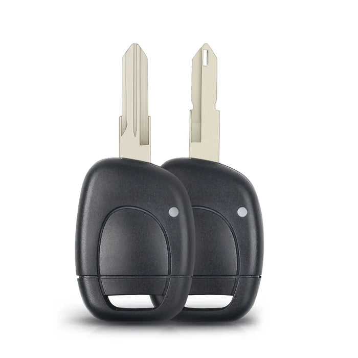 KEYYOU nuovo 1 pulsante Uncut Blade Remote Car Key Shell per Renault Twingo Clio Kangoo Master NO Chip Keyless Entry Fob Case