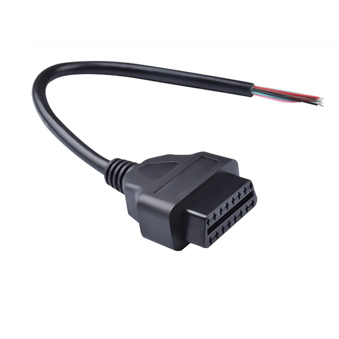 OBD2 16Pin Maschio Connettore Per ELM327 Adattatore di Estensione Cavo OBD OBDII EOBD ODB2 16 Pin OBD 2 Adattatore di Apertura Cavo Femmina