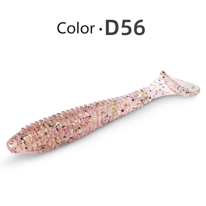 Hy Swing Impact FAT Fishing Lures 75mm 85mm 180mm Paddle Tail esche Wobbler Fishing soft Lure per bass Silicone Bait