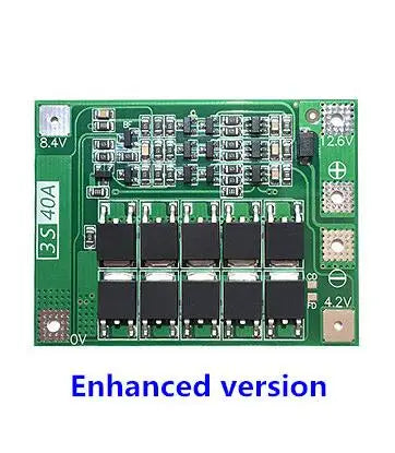 1S/2S/3S/4S/5S Li-Ion 18650 Caricabatteria al litio Modulo cella Lipo PCB BMS Scheda di protezione per motore di perforazione con bilanciamento